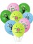 Yeşil Kedi Cocomelon Parti Karpuz Balon Doğum Günü Partisi Bebek Duş Ev Dekorasyon Malzemeleri Ihtiyaçları (Yurt Dışından) 4