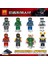 Tek Satış Ninjago Figürleri Yapı Taşları Spinjitzu Ustaları Kai Nya Jay Cole Zane Lloyd Minifigures Tuğlalar Çocuk Boys Koleksiyonu Hediye Oyuncaklar A001-008 (Yurt Dışından) 1