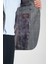 Girado Erkek Gri Ekose Slim Fit Mono Yaka Spor Blazer Ceket 4