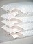 4 Adet / %100 Kaz Tüyü Dolgulu, %15 Gıdık , Antibakteriyel, Uyku Yastığı / 50 x 70 1250GR 1