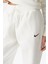 Sportswear Phoenix Fleece High Rise Oversized Şardonlu Büyük Beden Yüksek Bel Kadın Eşofman Altı Açık Krem 3