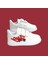 Kırmızı Yarış Arabası Baskılı Çocuk Spor Ayakkabı Sneaker 1