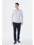 Düz Dar Kalıp - Slim Fit Beyaz Gömlek 2