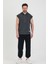 Kapüşonlu Sıfır Kol Oversize Salaş Unisex T-Shirt 4