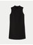 Yüksek Yaka Mini Shift Elbise 1