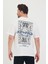 Bisiklet Yaka Oversize Ön ve Arka Baskılı Salaş Unisex T-Shirt 2