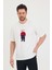 Bisiklet Yaka Oversize Ayıcık Baskılı Salaş Unisex T-Shirt 4