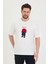 Bisiklet Yaka Oversize Ayıcık Baskılı Salaş Unisex T-Shirt 1