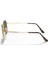 RB 3548N 001 51 Unisex Gold Metal Geometrik Güneş Gözlüğü 3