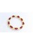 Sertifikalı Doğal Taş Gs Taraftar Bilekliği ( Akik, Kalsit, Hematit ) 8mm 4