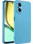 Realme 12 Lite Kılıf First Silikon - Mavi Gnzrz 1