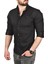 Slim Fit Pamuklu Kot Gömlek Kolay Ütülenebilir Çıt Çıtlı Likralı Spor Gömlek 2502504 4