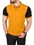 Dar Kesim Pamuklu Polo Yaka Tişört Slim Fit Nefes Alan Kıvrılmaz Polo Yaka Tişört 2503022 4