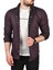 Slim Fit Pamuklu Kot Gömlek Kolay Ütülenebilir Çıt Çıtlı Likralı Spor Gömlek 2502504 4