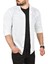 Slim Fit Pamuklu Kot Gömlek Kolay Ütülenebilir Çıt Çıtlı Likralı Spor Gömlek 2502504 1