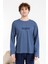 Erkek Penye Pamuk Regular Kalıp Sıfır Yaka Pijama Takımı A803123 4