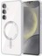 Samsung Galaxy S23 Kılıf Kross Magneticsafe Kapak - Titan Gri Gnzrz 1