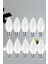 7 W 14 LED Ampül 3000 K(10 Adet) 1