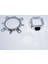 20W-120W LED Için 44MM 120 Derece Optik Cam Lens Set 2