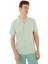 Erkek % 100 Pamuk Penye Pike Regular Fit Polo Yaka Gömlek Y25374351101 5