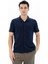 Erkek % 100 Pamuk Penye Pike Regular Fit Polo Yaka Gömlek Y25374351101 5