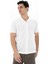 Erkek % 100 Pamuk Penye Pike Regular Fit Polo Yaka Gömlek Y25374351101 5