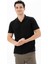 Erkek % 100 Pamuk Penye Pike Regular Fit Polo Yaka Gömlek Y25374351101 5