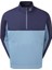 Hydroknit Yarım Fermuarlı Yağmurluk Lacivert Mavi 87982 4