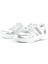 Hakiki Deri Gümüş Pembe Kalın Tabanlı Kız Çocuk Sneakers Ayakkabı 4
