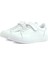 Hakiki Deri Beyaz Cırtlı Bağcıklı Kız Çocuk Sneakers 3