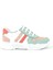 Hakiki Deri Yeşil Pembe Kız Çocuk Sneakers Ayakkabı 2