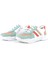 Hakiki Deri Yeşil Pembe Kız Çocuk Sneakers Ayakkabı 3