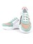 Hakiki Deri Yeşil Pembe Kız Çocuk Sneakers Ayakkabı 5