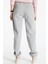 Solo Swoosh Fleece Pant Pamuklu Şardonlu Bol Kesim Yüksek Bel Kadın Eşofman Altı Gri 2