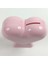 Pembe Renkli Kaliteli Plastikten Üretim Kalpli Kumbara 10 cm 2