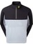 Hydroknit Yarım Fermuarlı Yağmurluk Siyah Gri 87981 5