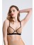 Biye Detaylı Tül Push Up Destekli Sütyen 1