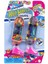Nessiworld HXL17 Hot Wheels Skate Retro Temalı Ikili Parmak Kaykay ve Ayakkabı Paketi 2
