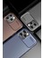 Apple iPhone 12 Pro Max Kılıf Auto Focus Karbon Kapak - Kahverengi Gnzrz 1