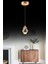 Istanbul Avize Kabarcıklı Liya Tekli Gold 3 Renk Ledli Modern LED Avize 2