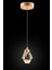 Istanbul Avize Kabarcıklı Liya Tekli Gold 3 Renk Ledli Modern LED Avize 3