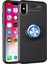 Apple iPhone Xs Kılıf Range Yüzüklü Silikon - Siyah Gnzrz 1
