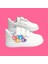 Love Baskılı Beyaz Bantlı Çocuk Spor Ayakkabı Sneaker 1
