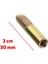 Çakma Çelik Dübel 8 Adet Iç Dişli M8X30 mm Raf Iskele Montaj Bağlantı Monte Tavan Asma Aparat 2