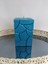 Yükseklik 12CM Genişlik 8X8CM Gerçek Kare Mum Fitilli Desenli 1 Adet 2