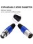 2 Adet - 3 Pin Xlr Konektörü Dişi + Erkek Mikrofon Jackı - Mikrofon Ses Jakı 3