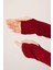 Uzun Kollu Basic Bordo Bluz 4