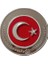 Ayyıldız Türk Bayraklı Filografi Işlemeli Metal Tabak Plaket Kadife Kutulu 2