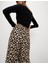 Leopar Desenli Carrot Leg Grazer Pantolon 5