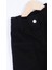 Siyah Wide Leg Kız Çocuk Oversize Kesim Kot Pantolon 3